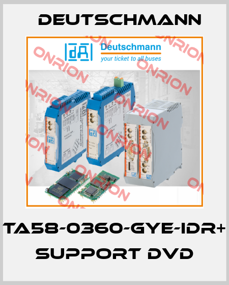 TA58-0360-GYE-IDR+ Support DVD Deutschmann