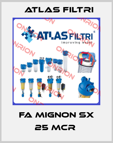 FA Mignon SX 25 mcr  Atlas Filtri