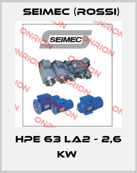 HPE 63 LA2 - 2,6 kW  Seimec (Rossi)