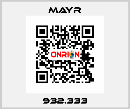 932.333 Mayr