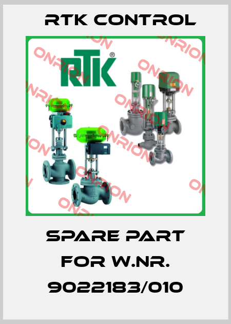 spare part for W.Nr. 9022183/010 Rtk Control