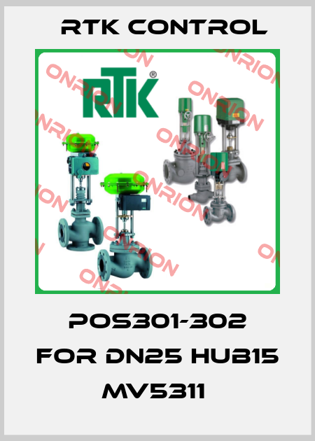 POS301-302 FOR DN25 HUB15 MV5311  Rtk Control