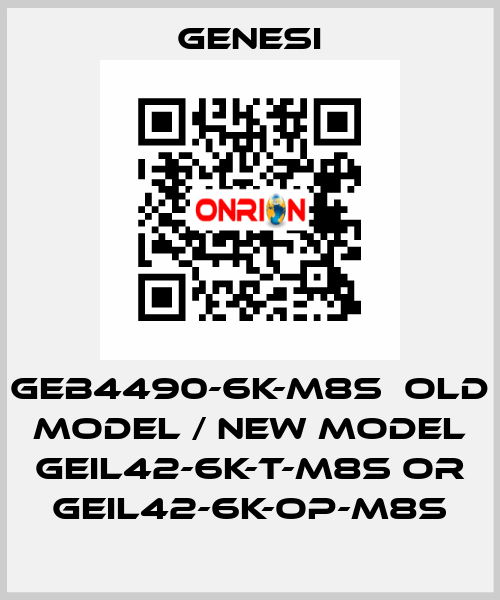 GEB4490-6K-M8S  old model / new model GEIL42-6K-T-M8S or GEIL42-6K-OP-M8S GENESI