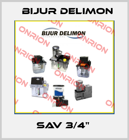SAV 3/4"  Bijur Delimon