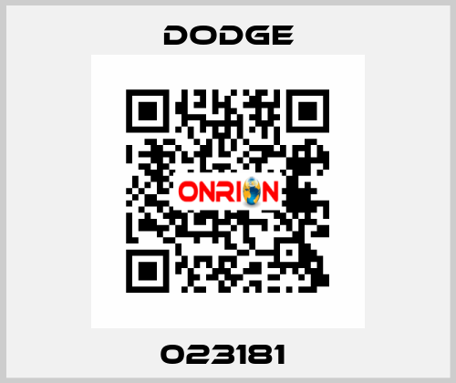 023181  Dodge