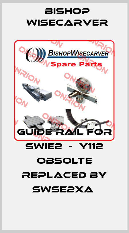 Guide rail for SWIE2  -  Y112 obsolte replaced by SWSE2XA  Bishop Wisecarver
