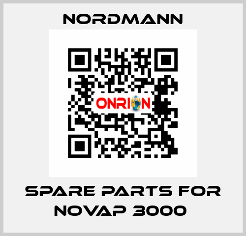 spare parts for Novap 3000  Nordmann