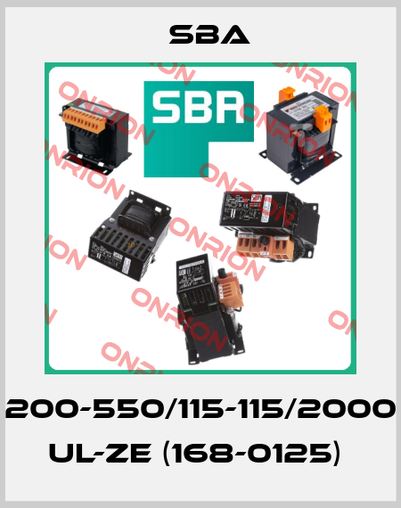 200-550/115-115/2000 UL-Ze (168-0125)  SBA