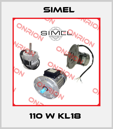 110 W KL18  Simel