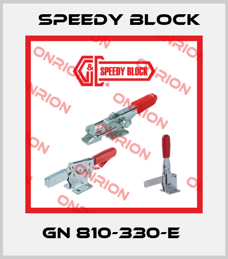 GN 810-330-E  Speedy Block