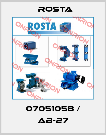07051058 / AB-27 Rosta