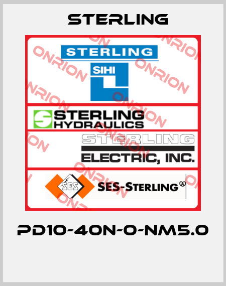 PD10-40N-0-NM5.0   Sterling
