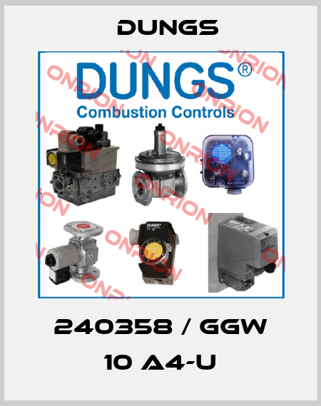 240358 / GGW 10 A4-U Dungs