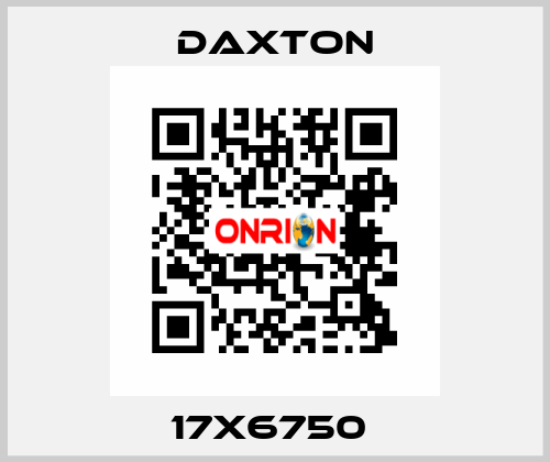 17X6750  DAXTON