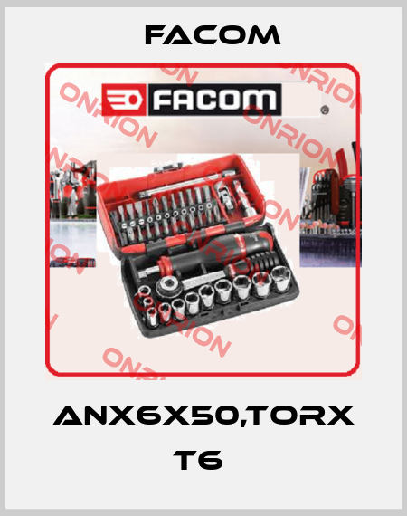 ANX6X50,TORX T6  Facom