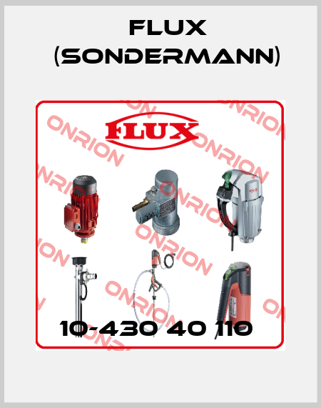 10-430 40 110  Flux (Sondermann)