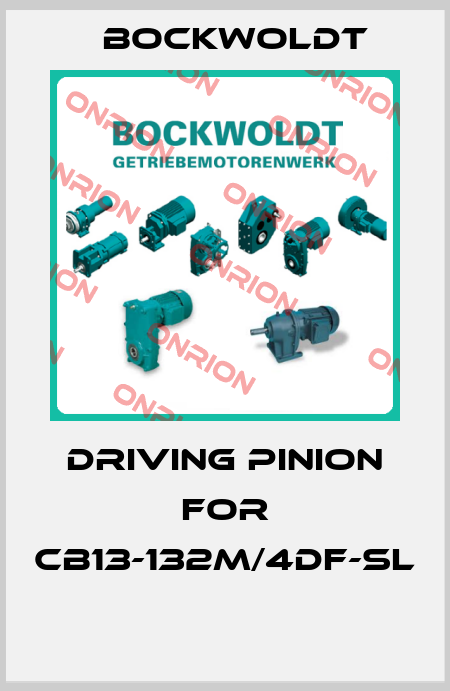 Driving pinion for CB13-132M/4DF-SL  Bockwoldt