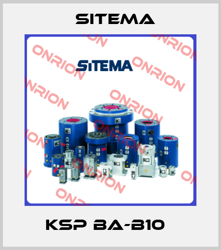 KSP BA-B10   Sitema