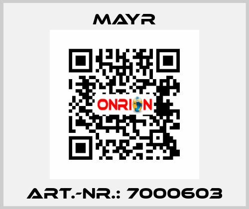 ART.-NR.: 7000603 Mayr