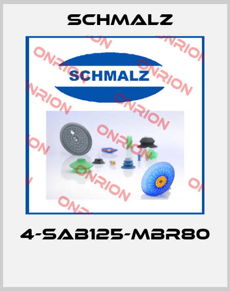 4-SAB125-MBR80   Schmalz
