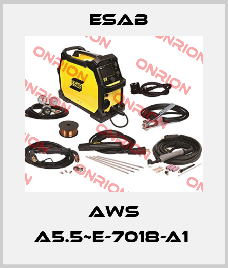 AWS A5.5~E-7018-A1  Esab