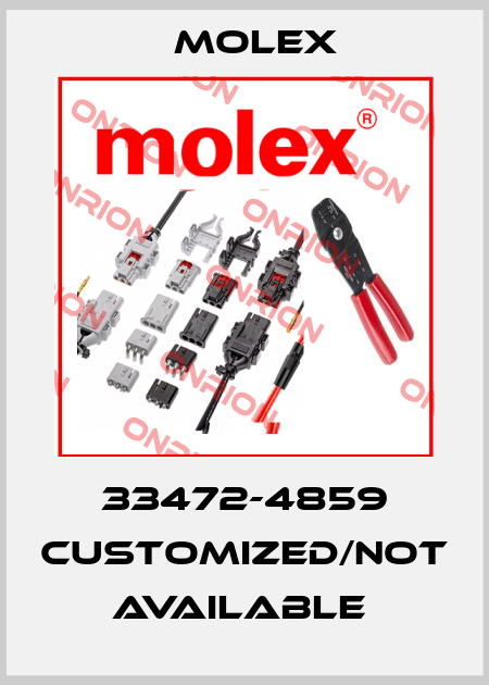 33472-4859 customized/not available  Molex