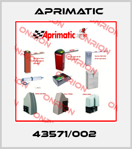 43571/002  Aprimatic
