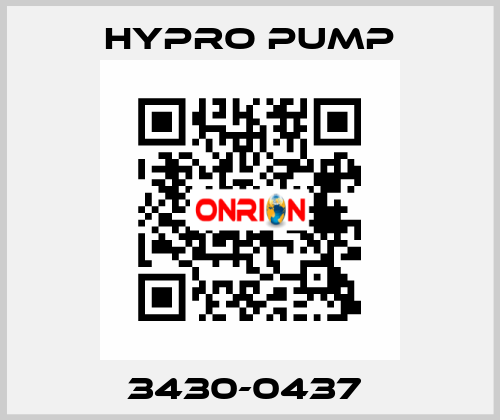 3430-0437  Hypro Pump