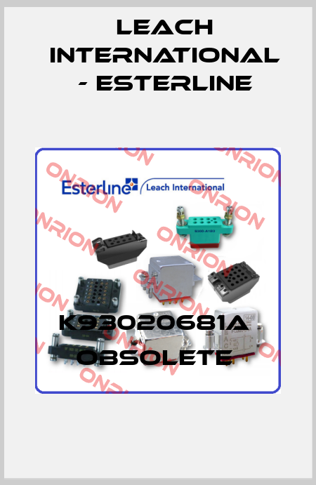 K93020681A  obsolete  Leach International - Esterline