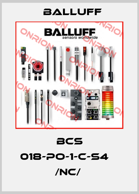 BCS 018-PO-1-C-S4    /NC/  Balluff