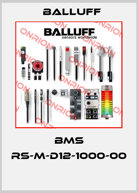 BMS RS-M-D12-1000-00  Balluff