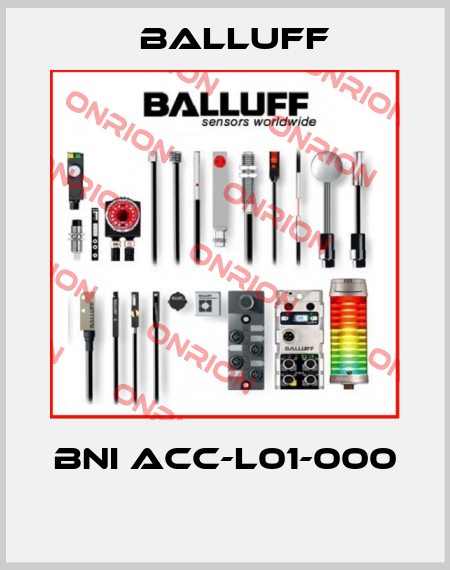 BNI ACC-L01-000  Balluff