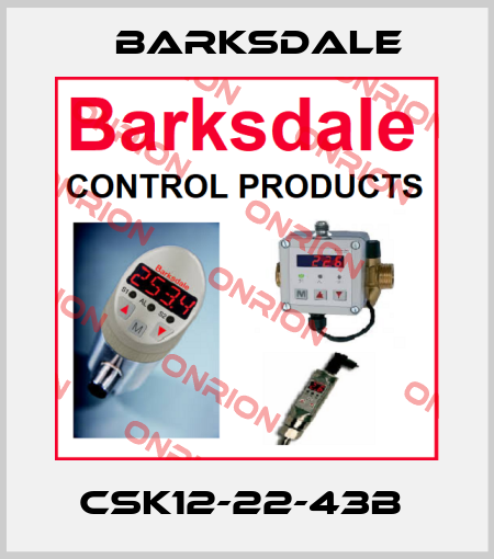 CSK12-22-43B  Barksdale