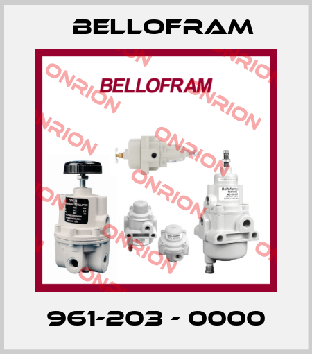 961-203 - 0000 Bellofram