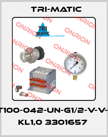 CHT100-042-UN-G1/2-V-V-001 KL1,0 3301657  Tri-Matic