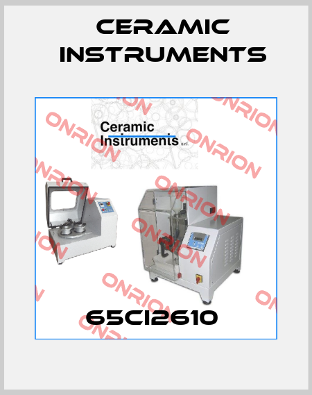 65CI2610  Ceramic Instruments