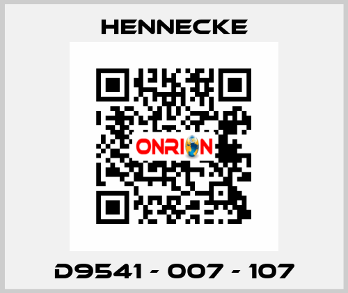 D9541 - 007 - 107 Hennecke