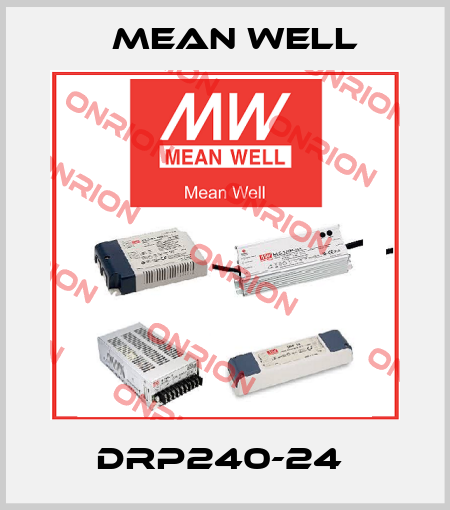 DRP240-24  Mean Well