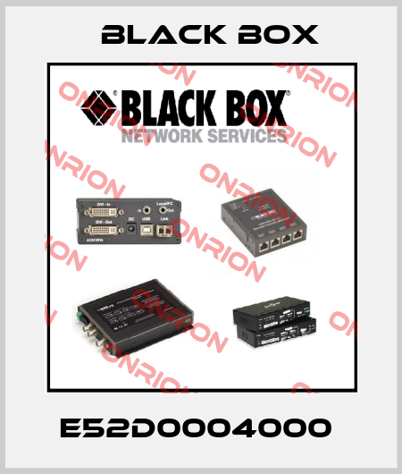 E52D0004000  Black Box