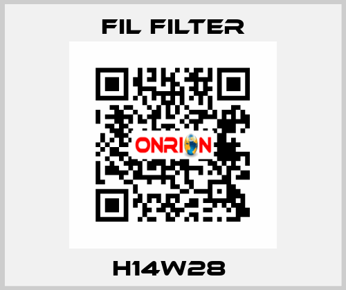 H14W28  Fil Filter