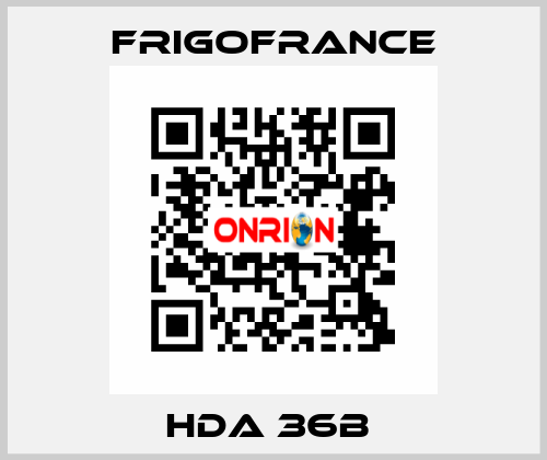 HDA 36B  Frigofrance