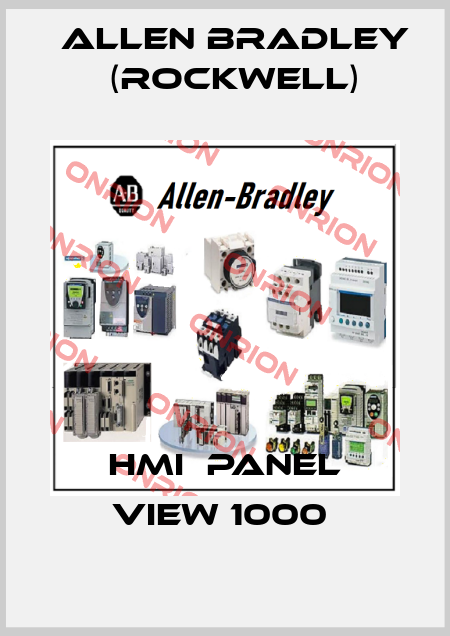 HMI  PANEL VIEW 1000  Allen Bradley (Rockwell)