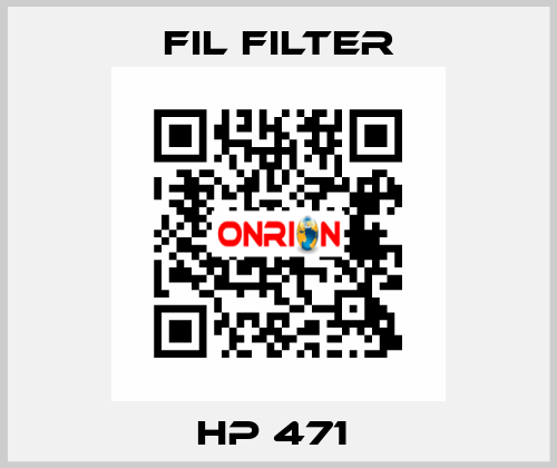 HP 471  Fil Filter