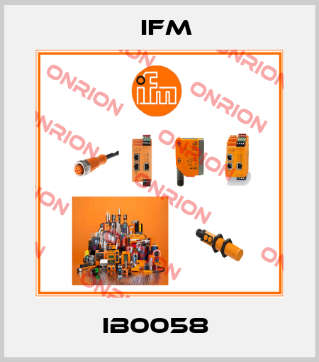 IB0058  Ifm