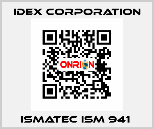 ISMATEC ISM 941  IDEX Corporation