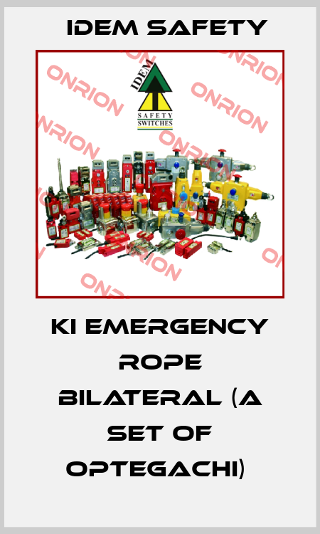 KI EMERGENCY ROPE BILATERAL (A SET OF OPTEGACHI)  Idem Safety