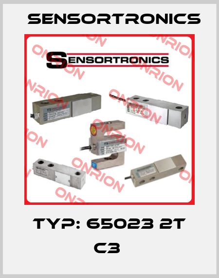 Typ: 65023 2t C3  Sensortronics