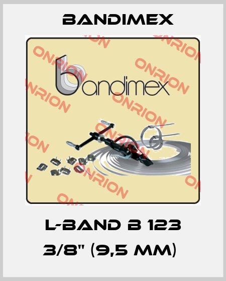 L-BAND B 123 3/8" (9,5 MM)  Bandimex