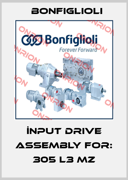 İnput Drive Assembly For: 305 L3 MZ Bonfiglioli