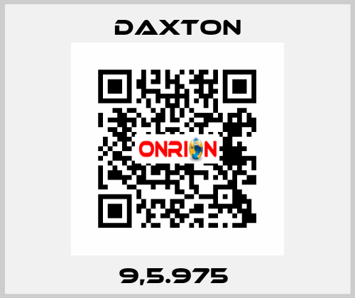 9,5.975  DAXTON